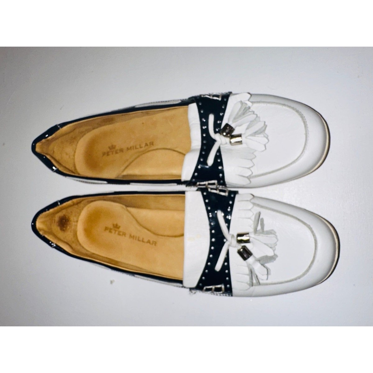 Peter Millar Navy Loafers/Driving Shoes Peter Millar Excursionist Venetian Loafer | Navy – Franco main image 2