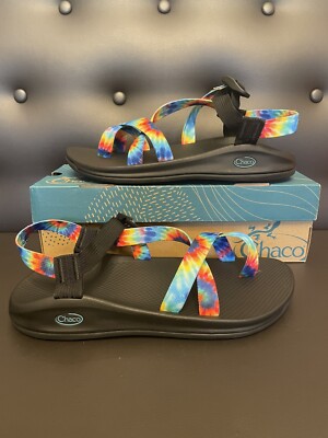 Chaco Z Boulder 2 Tie Dye Strap Comfort Textile Sandals Z2 Men's 12