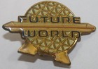 Vintage Epcot Center Future World Souvenir Pin - Walt Disney World Gold Hat Pin