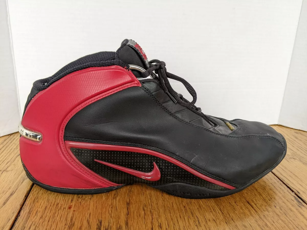 Privación no función Nike Zoom Air Flight 2003 Chi Town Edition SE PE 306877 061 Black Red Bred  sz 14 | eBay