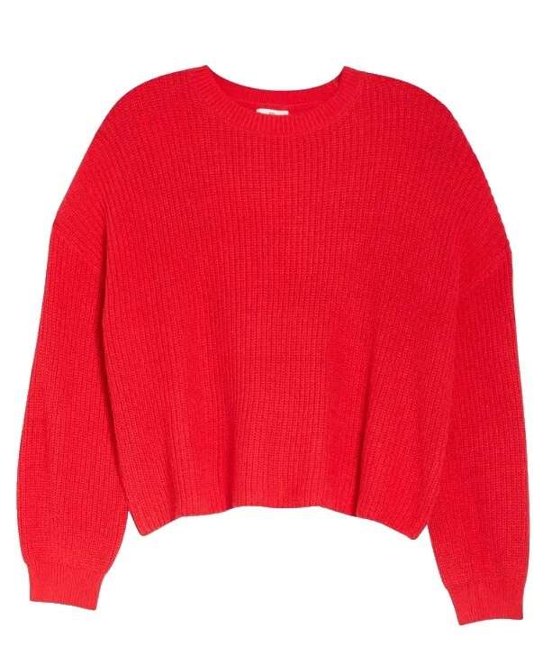 BP Cotton Crew Neck Sweaters for Women