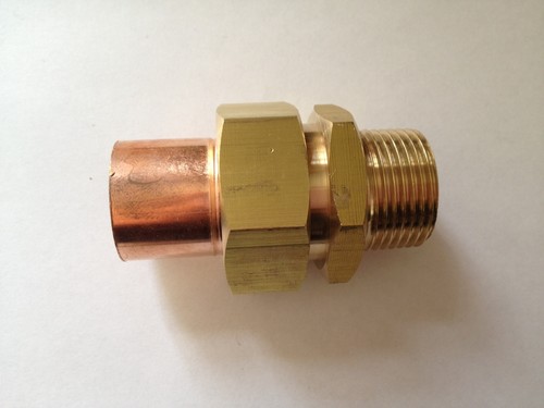 3/4'' Copper Sweat union Solder Joint Copper Pressure Pipe Fitting ship fast