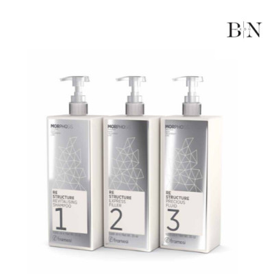 Framesi Morphosis Restructure Salon Kit für trockenes geschädigtes Haar 1 Liter
