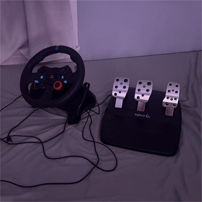 Logitech G29 Racing Wheel and Pedals Black Wired for PlayStation 4/5 and PC