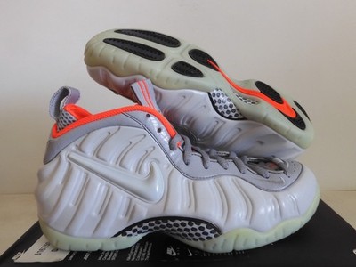 Nike Air Foamposite Pro Premium Pure Platinum-Wolf Grey Mens Sz 7.5 [616750-003]