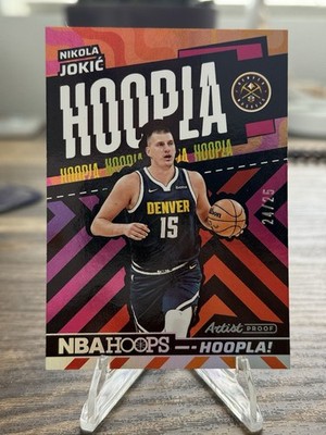 2024-25 Panini Hoops NIKOLA JOKIC Hoopla Artist Proof Holo /25 Nuggets