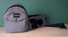 CozyOne Hip Seat Baby Infant Carrier Gray Pockets Adjustable