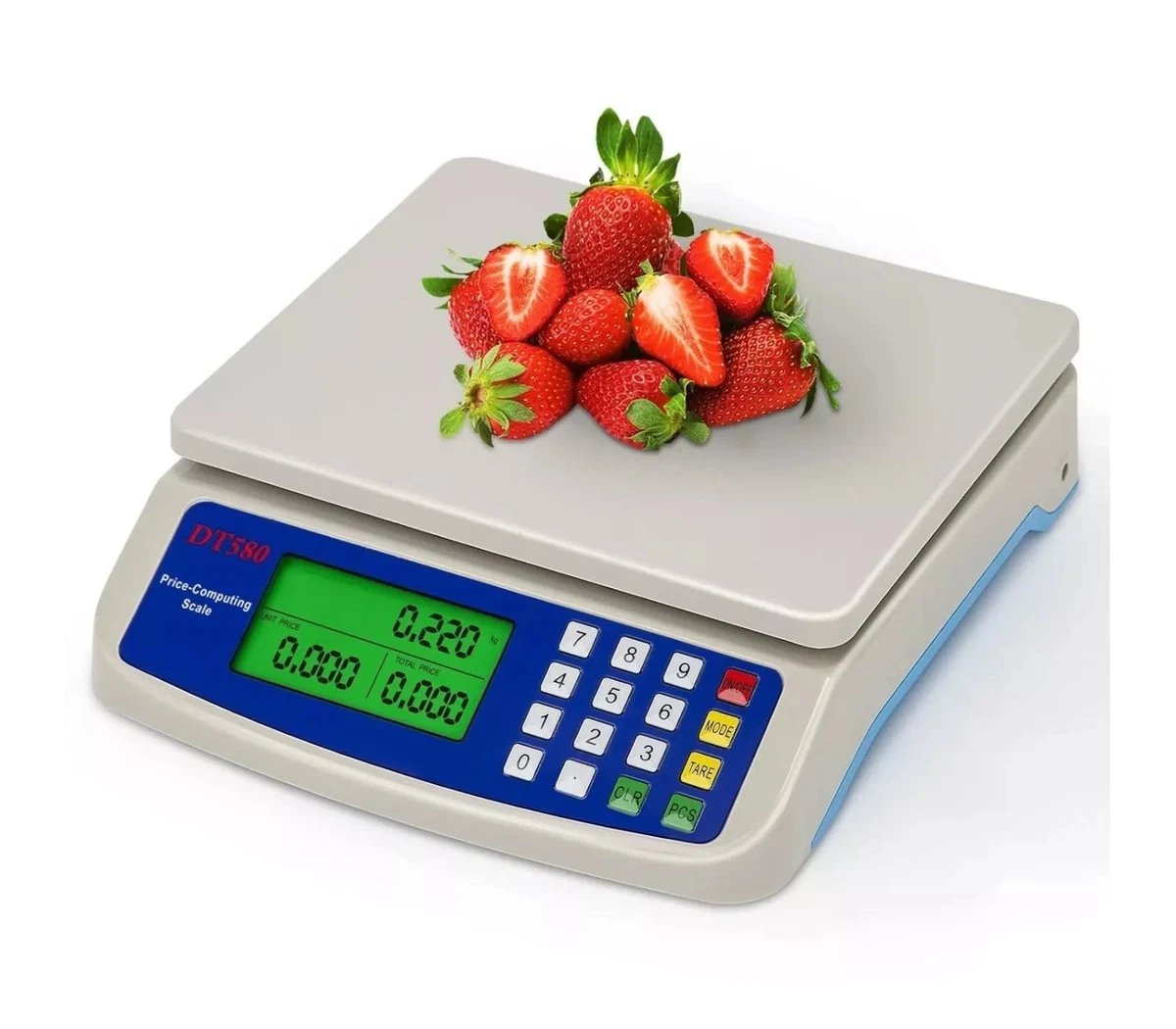 Bilancia Digitale Da Cucina In Acciaio Inox – Max 10 Kg Con Precisione 1g – Display LCD Retroilluminato