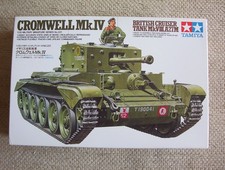 Tamiya 1/35 scale British Army Cromwell Mk. IV Tank model kit. [new]