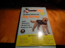 Used Once Thundershirt 21-25" 26-40 lbs Dog Medium Anxiety Gray Calming 49.95