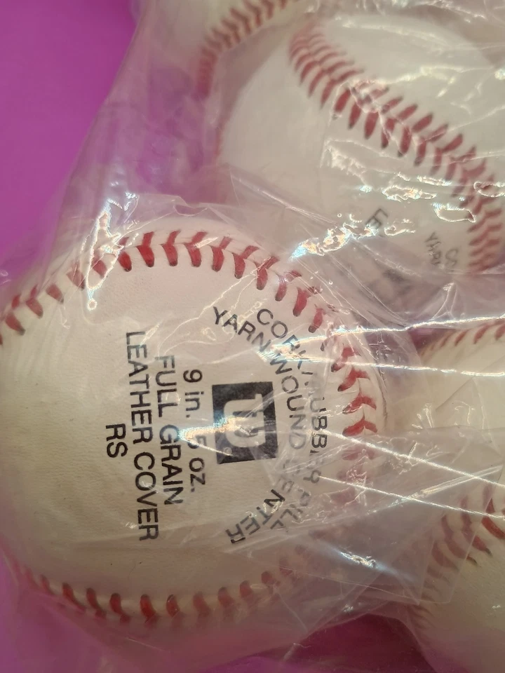 De colección Nuevo 7x Wilson A1074 LL1 Pequeñas Ligas Pelotas de Béisbol Hilo Herida Corcho Goma Píldora Foto 2 de 4