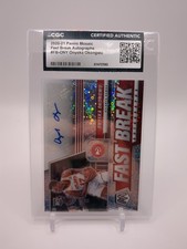 2020-21 Panini Mosaic Autograph Fast Break Onyeka Okongwu #FB-ONY Hawks RC