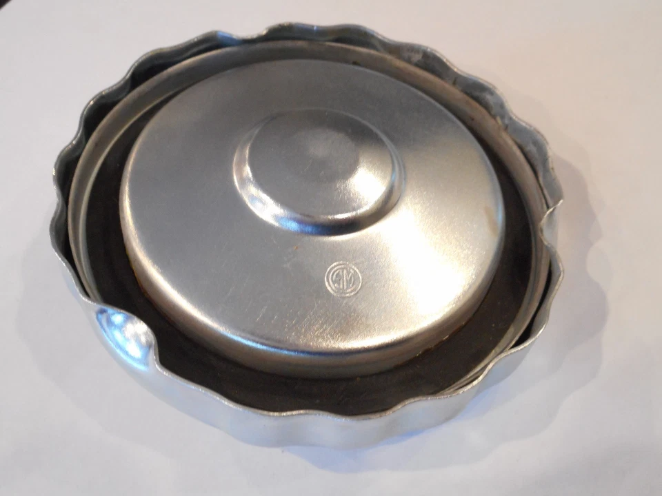 Original 1971 71 Sellado Stant GM Corvette Combustible Gas Tapa SMC 3983384 Sin Ventilación Foto 4 de 4