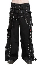 Tripp NYC Triple Belted Chain Pants Black 
