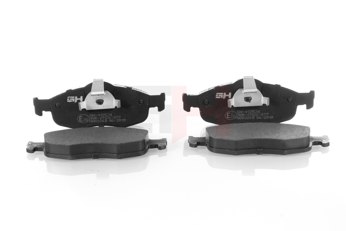 Fits AUTO-GH GH-412534 BRAKE PADS FRONT