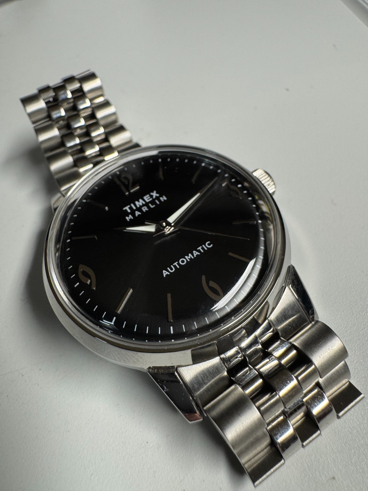 Timex Marlin Automatic Reissue Midnight Black 40M… - image 3