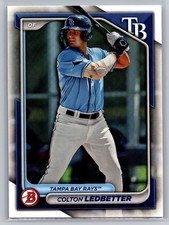 2024 Bowman #BP-124 Colton Ledbetter Prospects