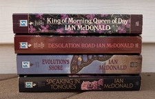 Ian McDonald PB Lot of 4 -Desolation Road-King of Morning, Queen of Day