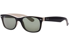 Ray-Ban 52mm Wayfarer Color Mix Black on Biege Sunglasses RB213287552 