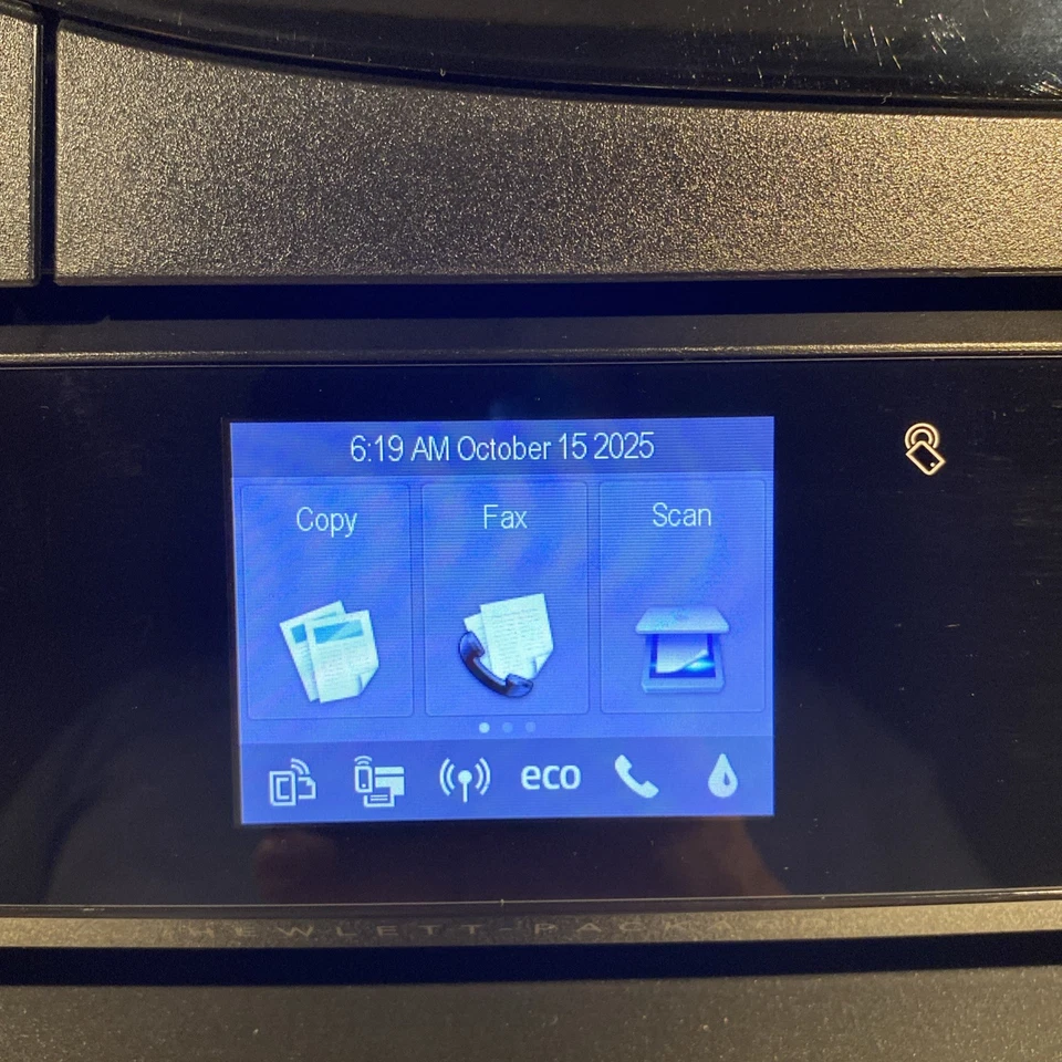 HP Envy 7640 Color Inkjet Printer NEW INK All-In-One Fax Scan Copy Web Photo WiF - Image 2 of 4