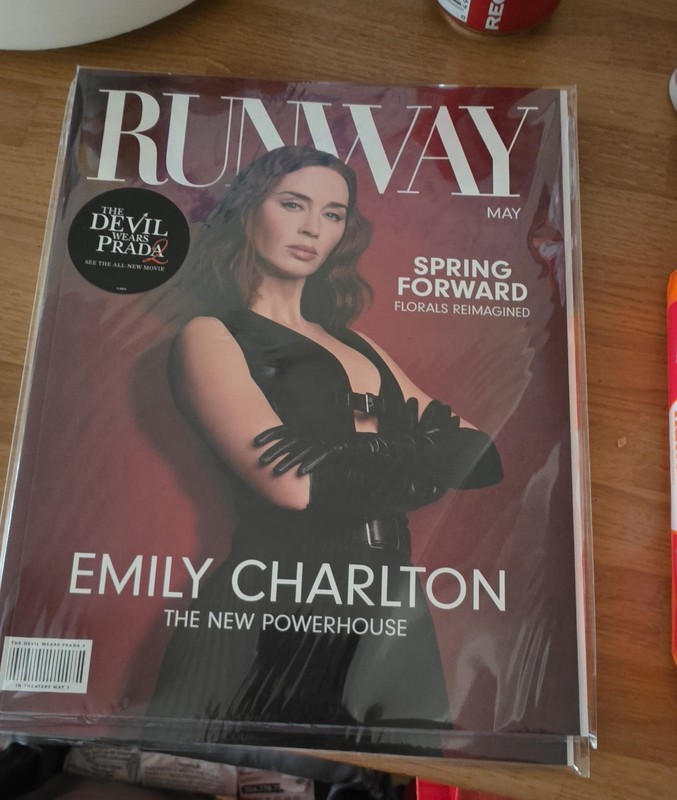 RARE The Devil Wears Prada 2 RUNWAY Magazine PROMO Collectible BRAND NEW SEALED