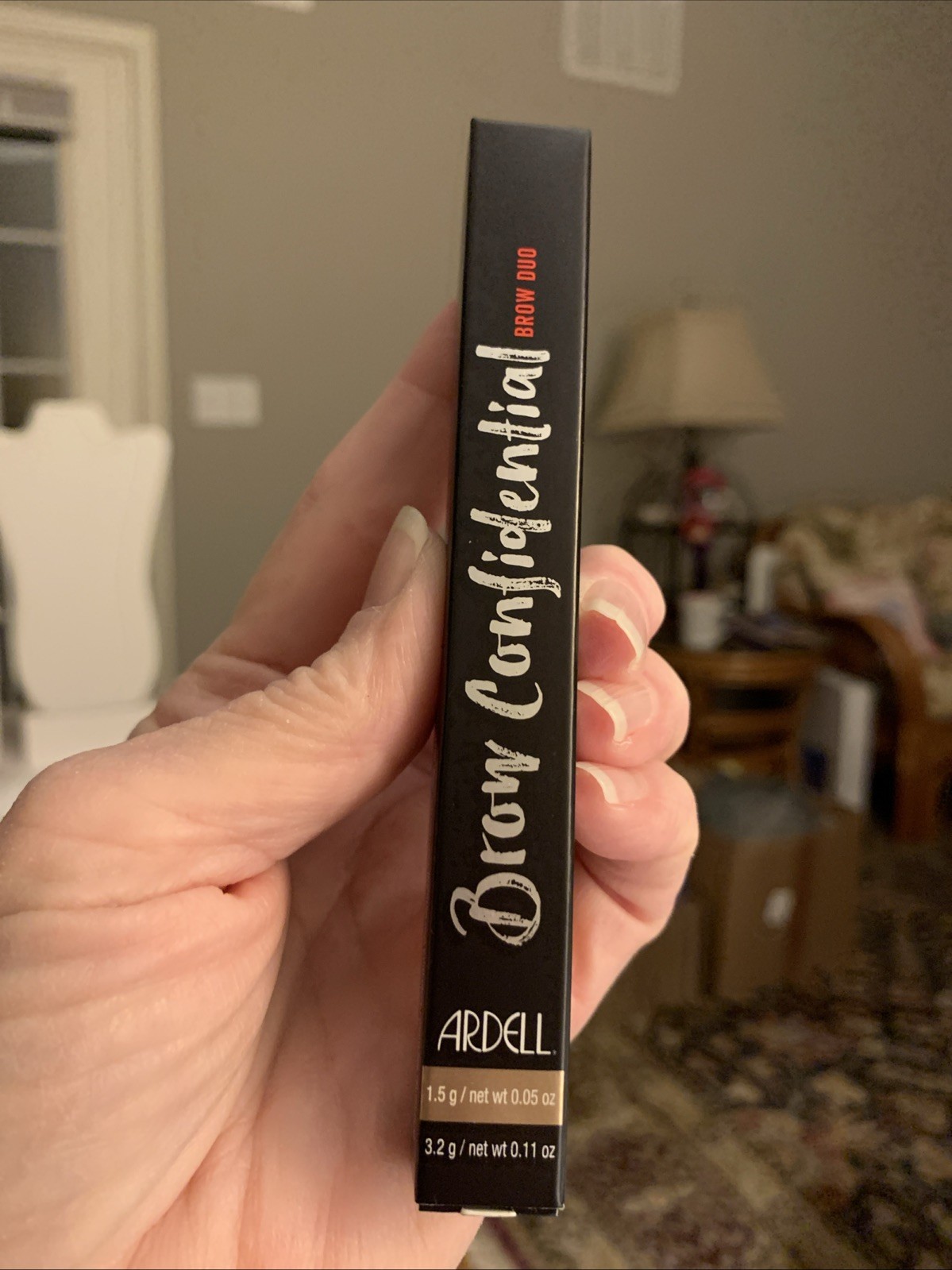 Ardell Brow Confidential Brow Duo-Medium Brown-Gel,Loose Fiber Powder, & Color