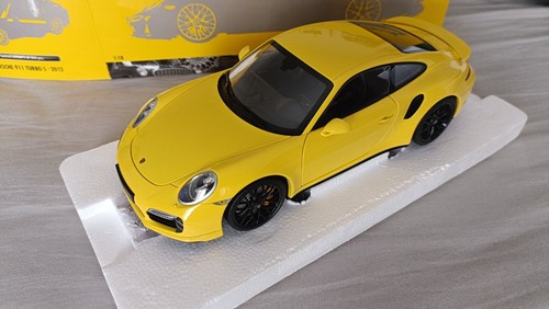 Porsche Turbo S + 110062321 + Minichamps + Black Wheels. +.UNIQUE in ALL eBays.. - Imagen 3 de 14