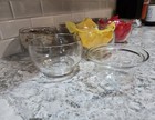Set Of Six Vintage Shrimp Cocktail Icer Chiller Cups With Glass Inserts — photo 3