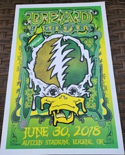 Grateful Dead & Co. - Univ. of Oregon - 2018 - 12 X 18