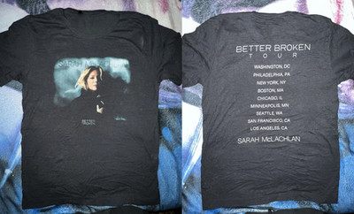 Sarah Mclachlan Better Broken Gift For Fan Unisex T-Shirt S To 5XL BT132
