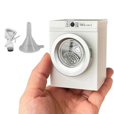 1:12 Miniature Mini Washing Machine Home Decor Accessories Toy