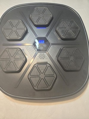 Musical Boxing Pro Black Speed and Mode Controls with Gloves