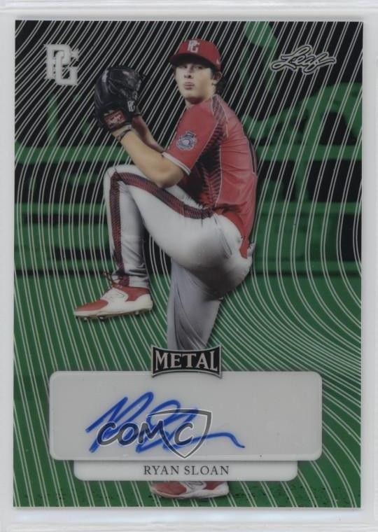 2023 Leaf Metal Perfect Game All-American Classic 10/15 Ryan Sloan Auto s5q