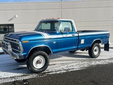 1973 Ford F-250 Factory F26 Manual 390 Highboy 4x4 Classic Truck