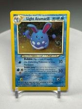 Pokémon Light Azumarill Neo Destiny 13/105 Holographic LARGE SWIRL! LP