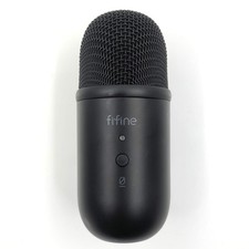 FIFINE Microphone Black with Headphone Option New Without Box open package 
