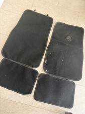 Auto Drive 4pc Carpet Floor Mat Black Universal For Cars