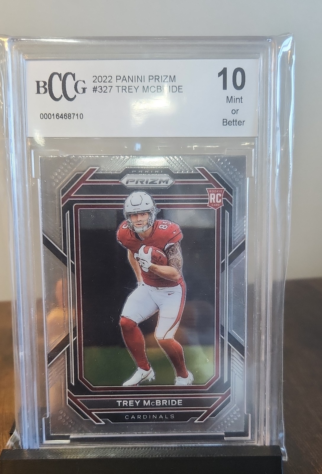 2022 Panini Prizm - Rookies Trey McBride #327 (RC)