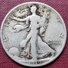 1919 D Walking Liberty Half Dollar 50c Better Grade #98349