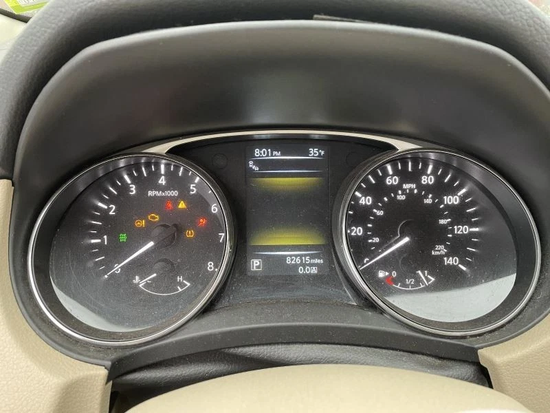 2014-2016 Nissan Rogue Tail Gate Blue Ripped Right Passenger Lower Corner Foto 4 de 4