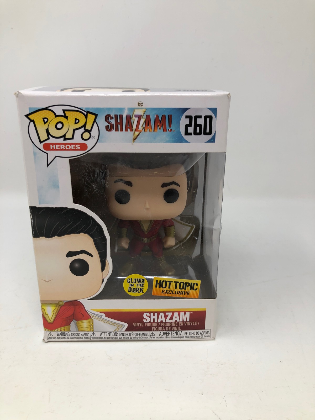 Shazam Brilla En La Oscuridad #260 Caja Dañada Ver Fotos