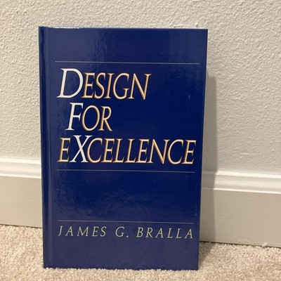 VINTAGE Design for Excellence Hardback by James Bralla 1996 McGraw-Hill