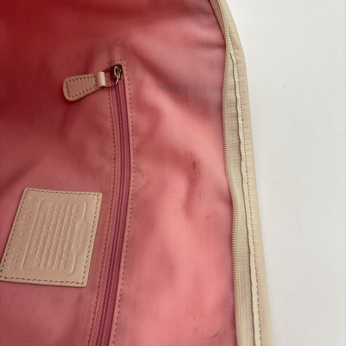 COACH Signature Tote Bag Pink F17433 11a thumbnail 13