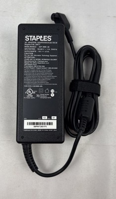 STAPLES ADP-90MD AC ADAPTER 19V P/N 29677.