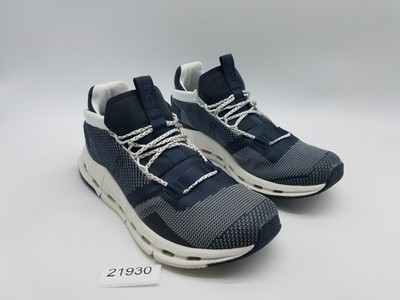 On Cloudnova Swiss Engineering Women's Size 9.5 Running Shoes Black White