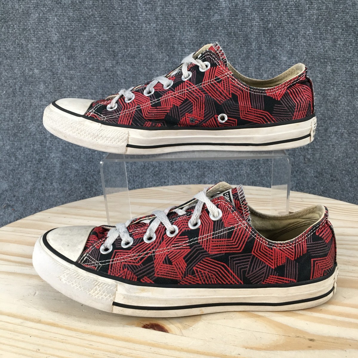 ⟡ イメージ画像 ⟡ Converse Shoes Mens 7 Womens 9 CT All Star Graphic Print Low