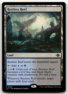 Restless Reef #282 (NM) Lost Caverns of Ixalan LCI Magic MTG