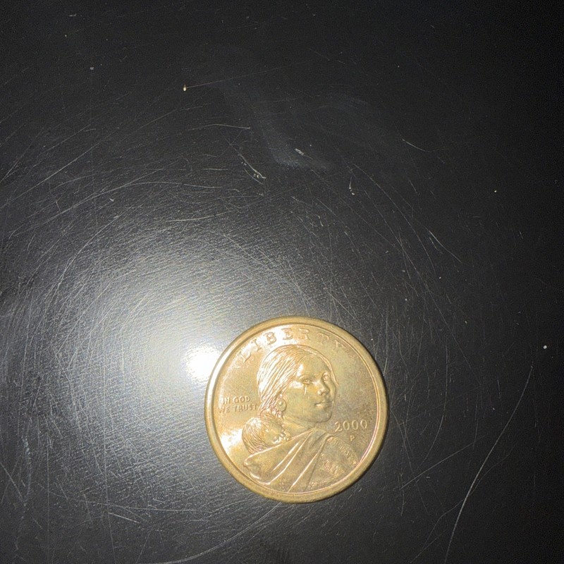 A U.S. 2000 "P"  Sacagawea Dollar Coin - Circulated