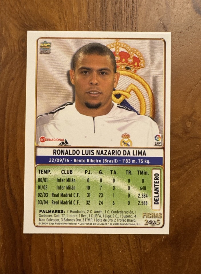 MUSAMPA 459 1ST Year -Malaga- Mundicromo Fichas De La Liga 2000 2001