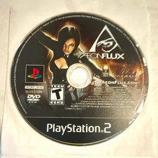 majesco æon flux ps2 game disc only w/ manual t-teen ntsc-u/c æon flux